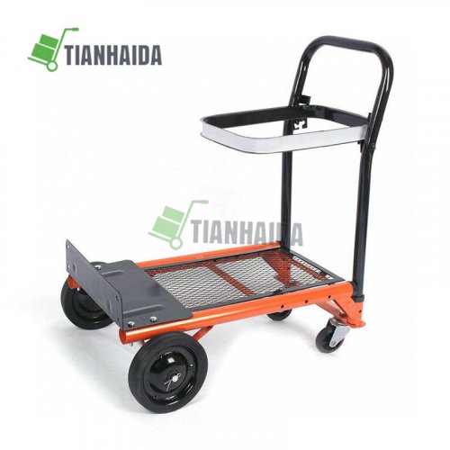 Portable Foldable Hand Truck Garden Lawn Leaf Bag Cart HT4002