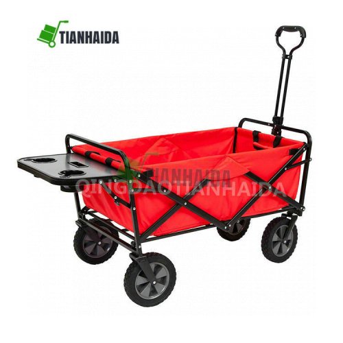  TC1011 BB   Collapsible Outdoor Utility Wagon with Folding Table