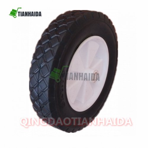 8 inch  solid rubber