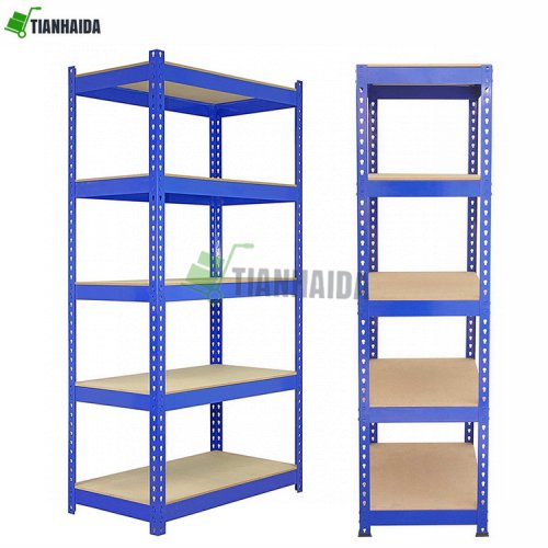 Warehouse storage long span steel shelf mobile modular shelving system 