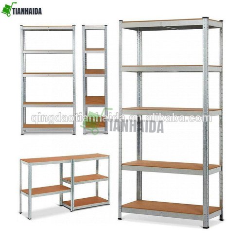 Schwerlastregal 180x90x60cm Corrosion Protection Feature and Steel Material light duty steel storage shelf 