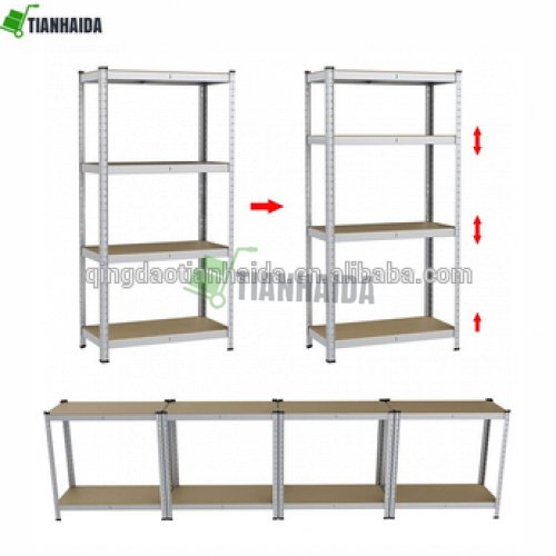 170x75x30cm 4 Layer Adjustable Shelf Unit Garage Kitchen Workshop Metal rack storage shelves 
