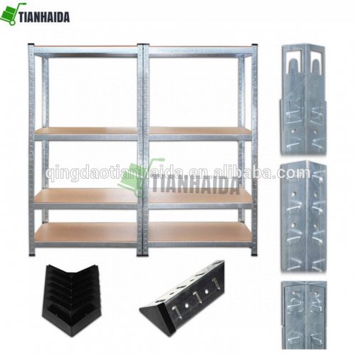 4 Tier Shelving Unit Adjustable Metal Shelf Garage steel Office file rack 