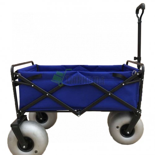 Outdoor collapsible foldable utility beach camping folding trolley cart FW0101